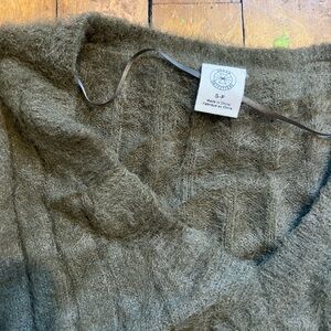 Cozy Olive Green Sweater